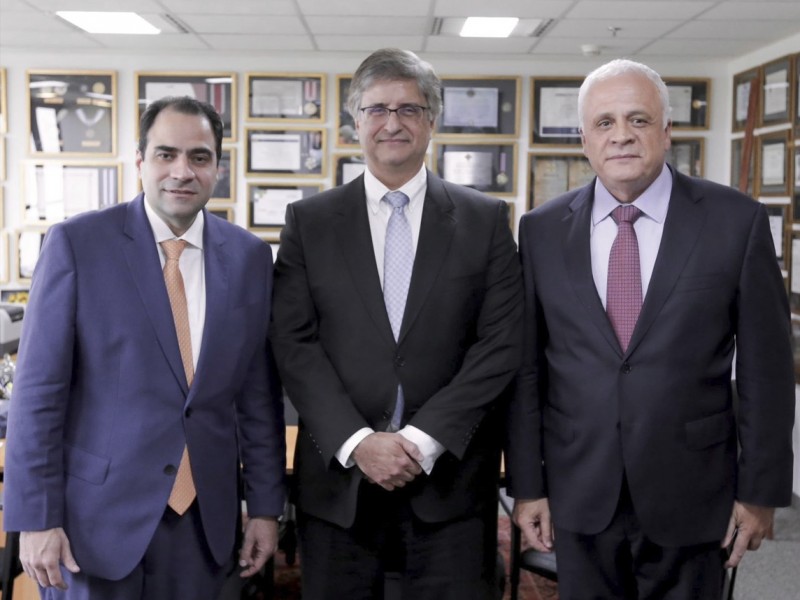 Com Presidente Beto Simonetti e Paulo Gonet Procurador Geral da República